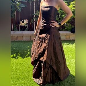 Elegant Brown Gown